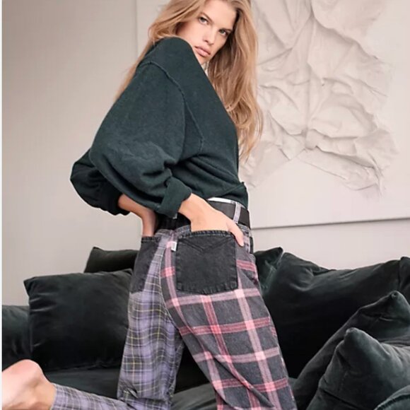 The Ragged Priest, Free People Multi Colored Jeans Denim Size 34/14 - Picture 2 of 5